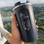 Quà tặng ly giữ nhiệt Coffee khắc tên, khắc logo MIỄN PHÍ